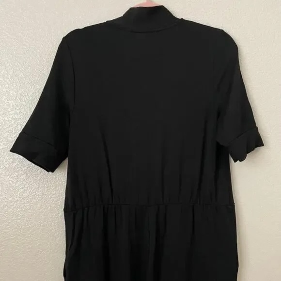 Hatch Maternity Jumpsuit Womens Size 1 Small Black Nurse to Errands Knit Jogger - Picture 4 of 8